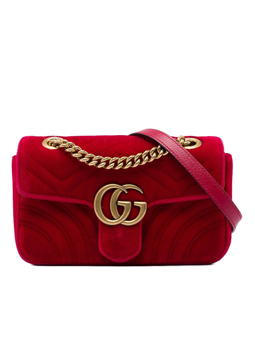 Gucci Small Gg Marmont Matelasse Velvet #361082G91B